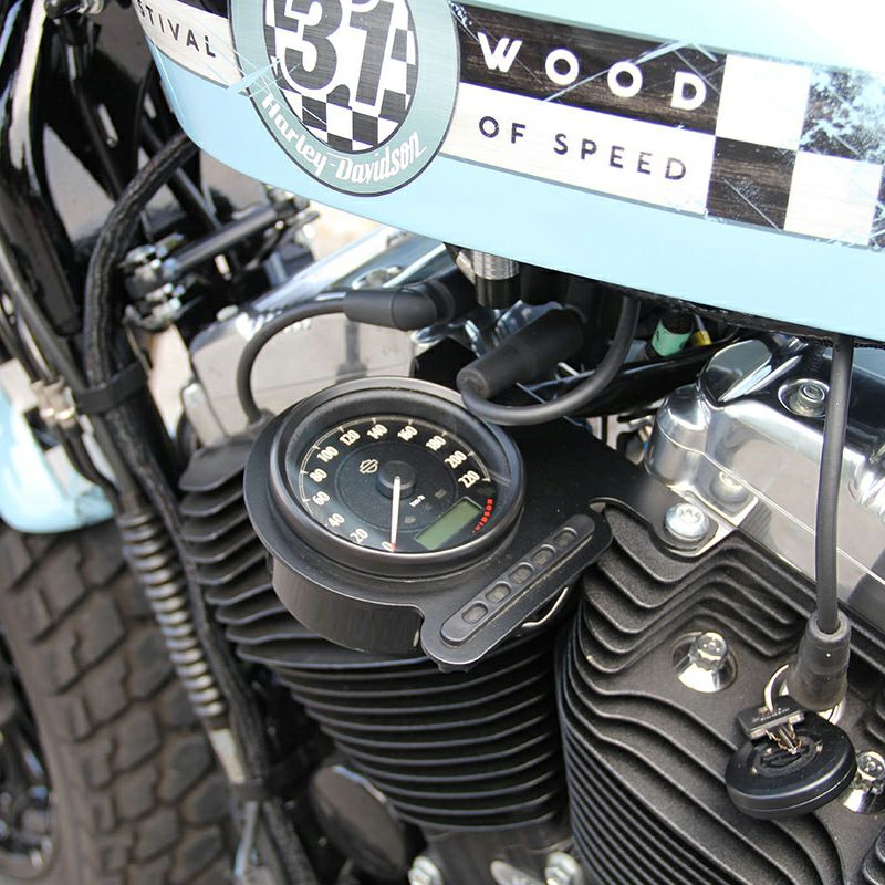 Cult Werk スポーツスター スピードメーターサイドマウントブラケット-01