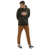 Dickies サンアントニオ フーディー オリーブグリーン M-08