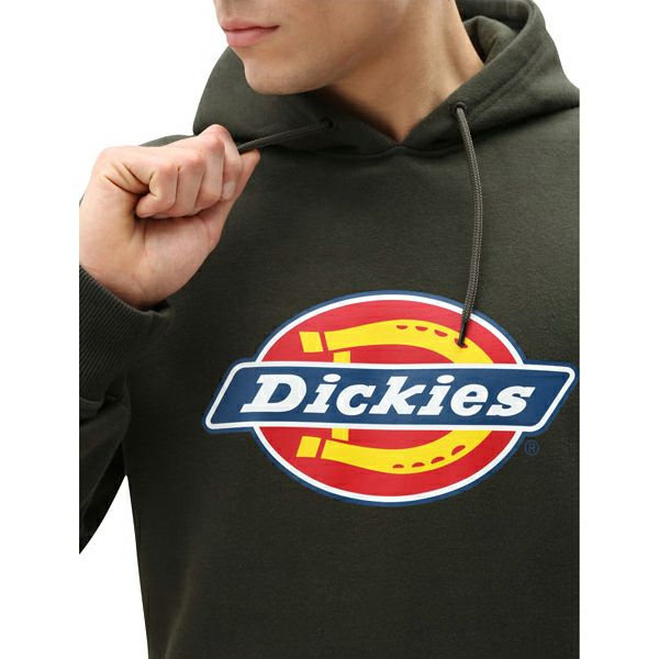 Dickies サンアントニオ フーディー オリーブグリーン L-07