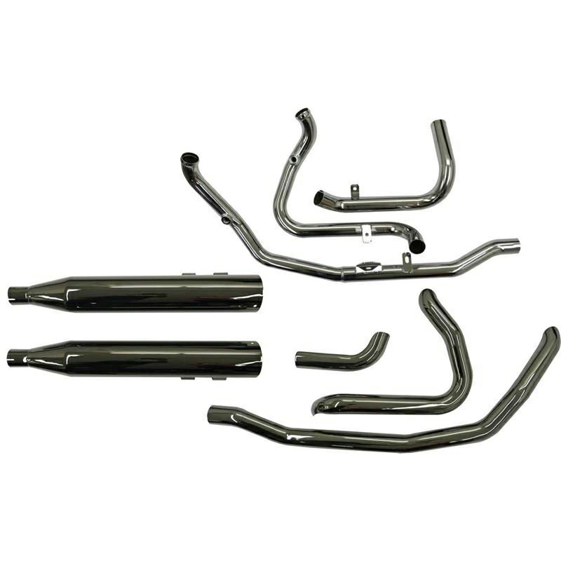 Bassani トゥルーデュアル マーキュリー・フルエキゾーストマフラー ブラッククローム-07