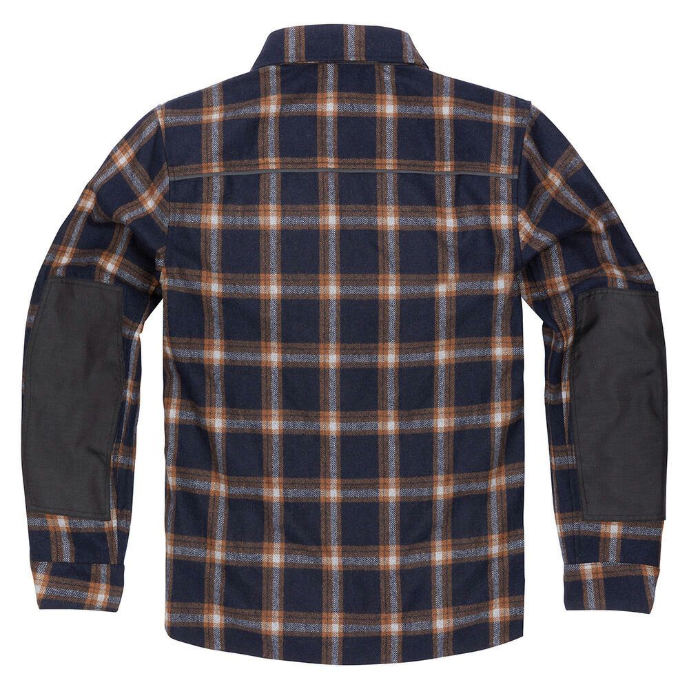 ICON アップステート ライディング・フランネルシャツ オレンジ M-02