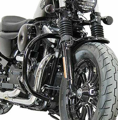 ハーレースポーツスター使用エンジンガード キジマ エンジンガード ブラック スポーツスター |ハーレーパーツ専門