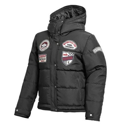 デグナー レディース・フード付ジャケット ブラック Lサイズ-01