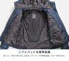 デグナー レディース・フード付ジャケット ネイビー Sサイズ-07