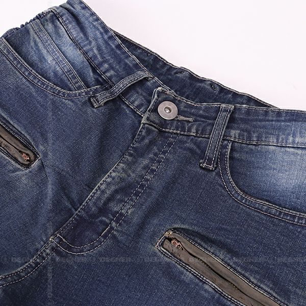 デグナー ニーカップ付・レディース・デニムパンツ ビンテージネイビー Sサイズ-08