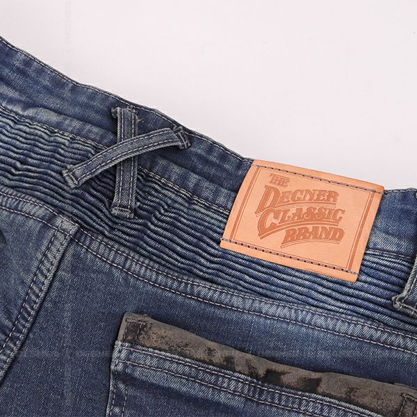 デグナー ニーカップ付・レディース・デニムパンツ ビンテージネイビー Mサイズ-07