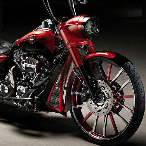 未使用MC Baggers MCバガーズ　14年以降ツーリング 23インチ用レイクキット MC Baggers（エムシーバガーズ） 23″ホイール用レイクキット