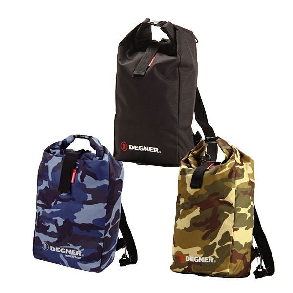 デグナー(DEGNER) 3WAYレインバッグ ブラック-02
