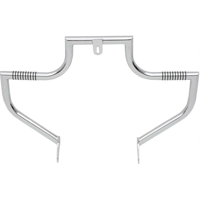 LINDBY ハイウェイバー エンジンガード　クローム　ミッドコントロール車用-01