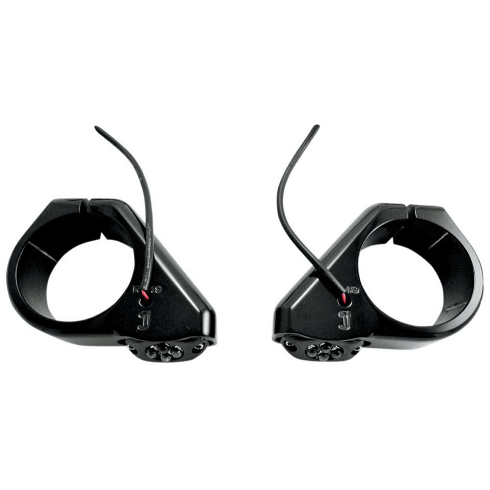 Joker Machine LED ウインカー　フォークマウント　39mmフォーク用 ブラック-03