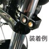 Joker Machine Rat Eye フォークマウント　ウインカー　39mmフォーク用　クローム-02