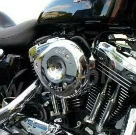 SALE】S&S エアクリーナーキット グロスブラック スポーツスター