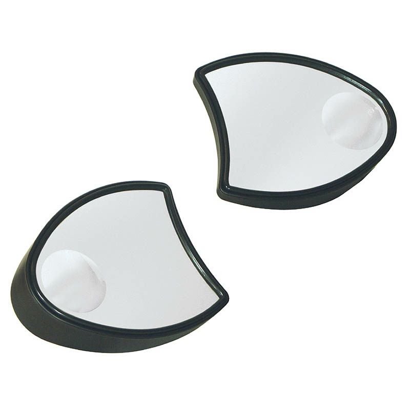 V-Factor デュアルビジョン・フェアリングマウントミラー　ブラック-01