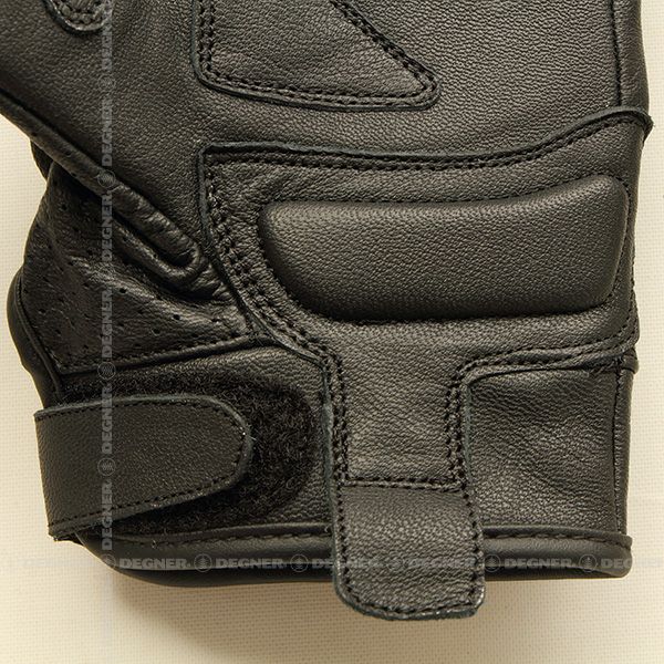 デグナー メッシュレザー グローブ ホワイト Sサイズ-05