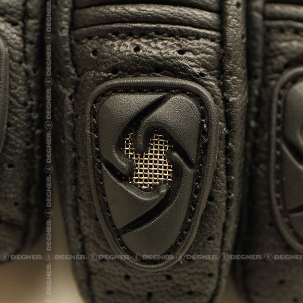 デグナー メッシュレザー グローブ ホワイト Mサイズ-03