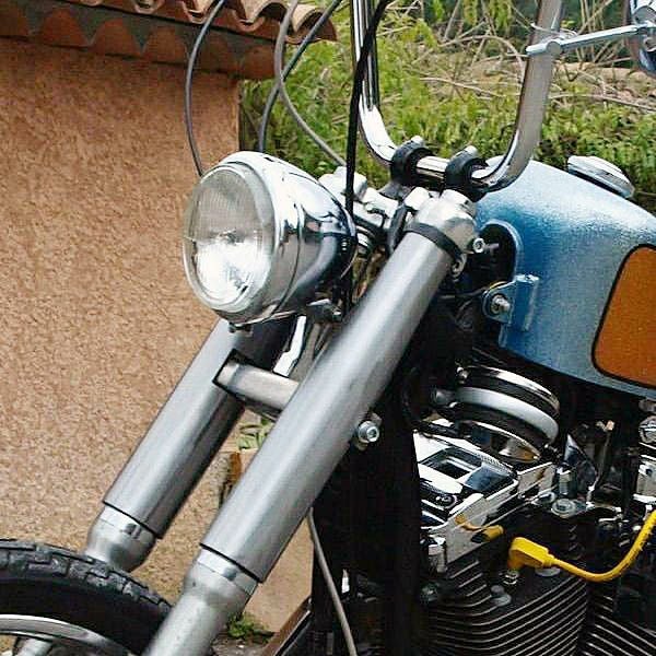 MCS フォークシュラウド 39mmフォーク用 ジンクカラー 1988～2003