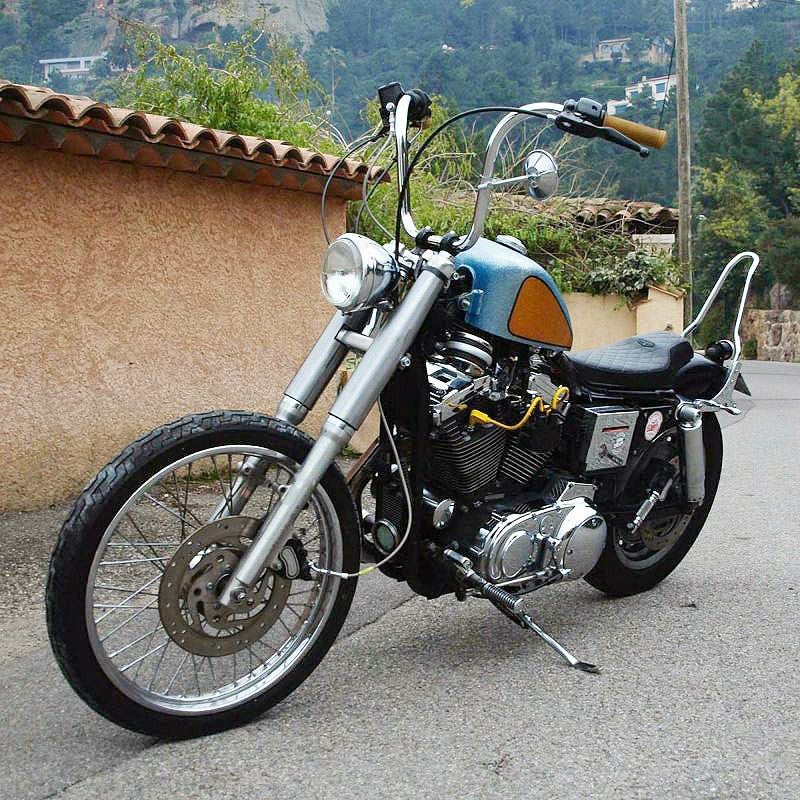 MCS フォークシュラウド 39mmフォーク用 ジンクカラー　1998～2003 スポーツスター-02