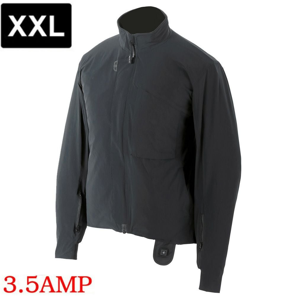 【Heat Master/ヒートマスター】 ヒートインナー電熱ジャケット スポーツタイプ 3.5AMP(2XL)-01