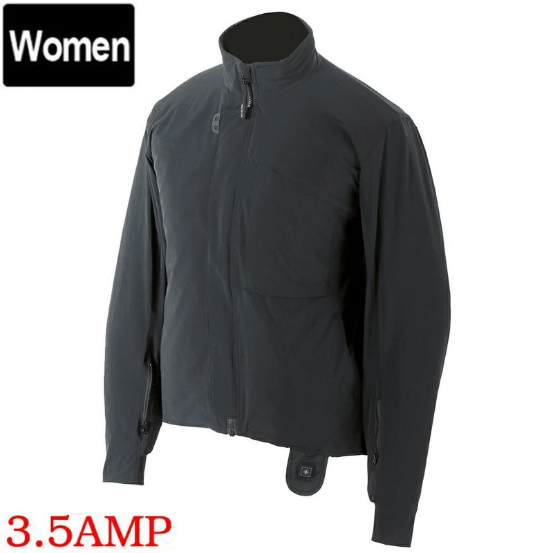 【Heat Master/ヒートマスター】 ヒートインナー電熱ジャケット スポーツタイプ 3.5AMP(Women)-01