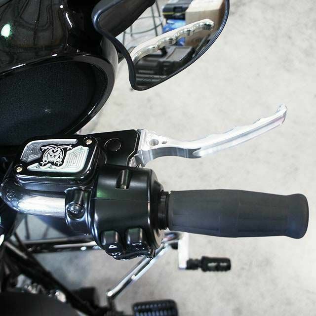 ダイナ、スポーツスター、ソフテイル、ツーリング ショートレバー