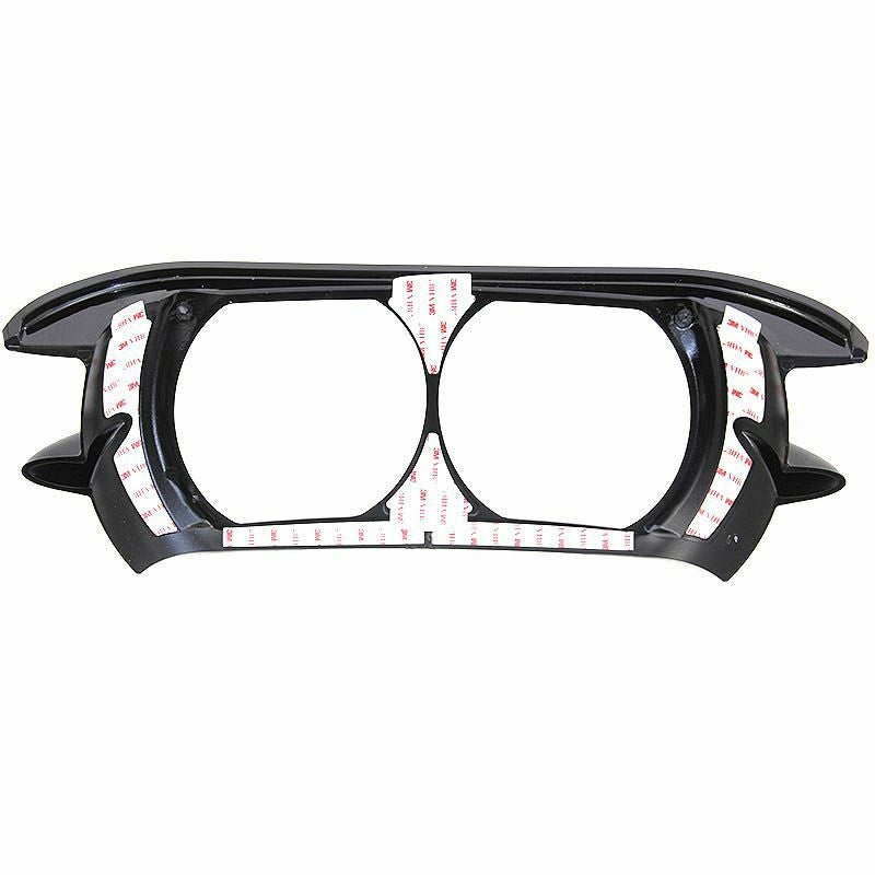 FLTRヘッドライトトリム　ブラック　FLTRU、FLTRX/S-03