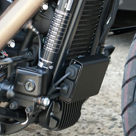 寺田モータース ETCロックケース用ステー M8ソフテイル |ハーレー