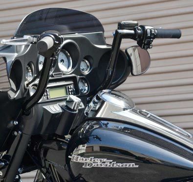 ハーレー用 1.25インチ径 Bagger Apeハンドルバー 13インチ ブラック 