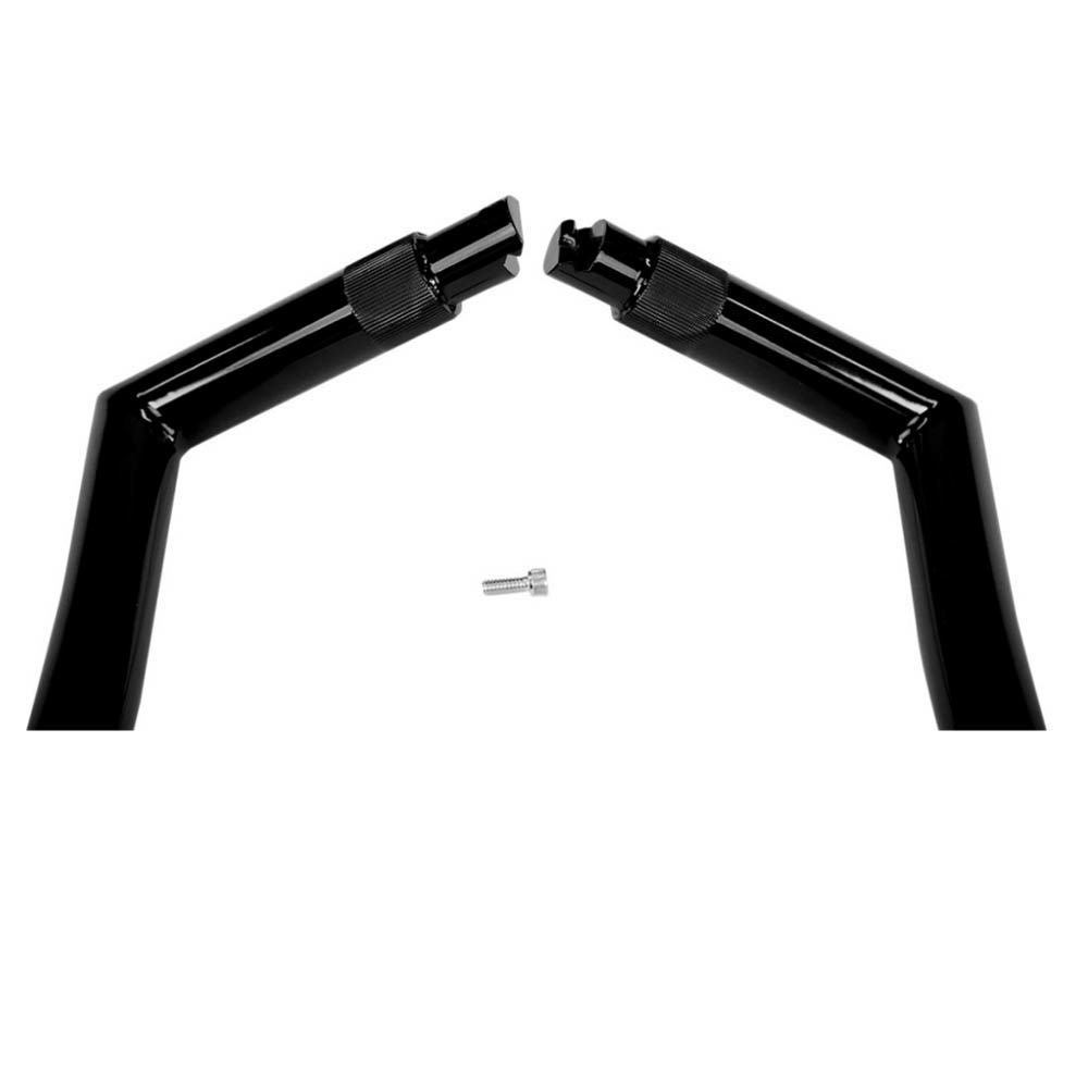 ファットバガー 1.25インチ EZインストール ラウンドトップ ハンドルバー 10インチ-02