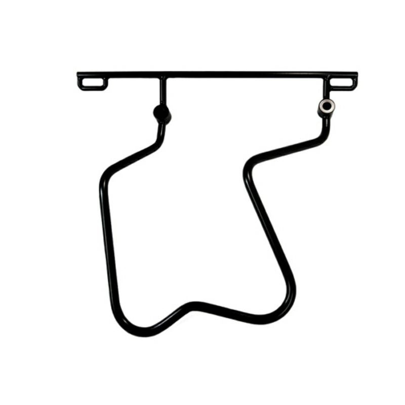 寺田モータース スポーツスター用サドルバッグサポート ブラック-06