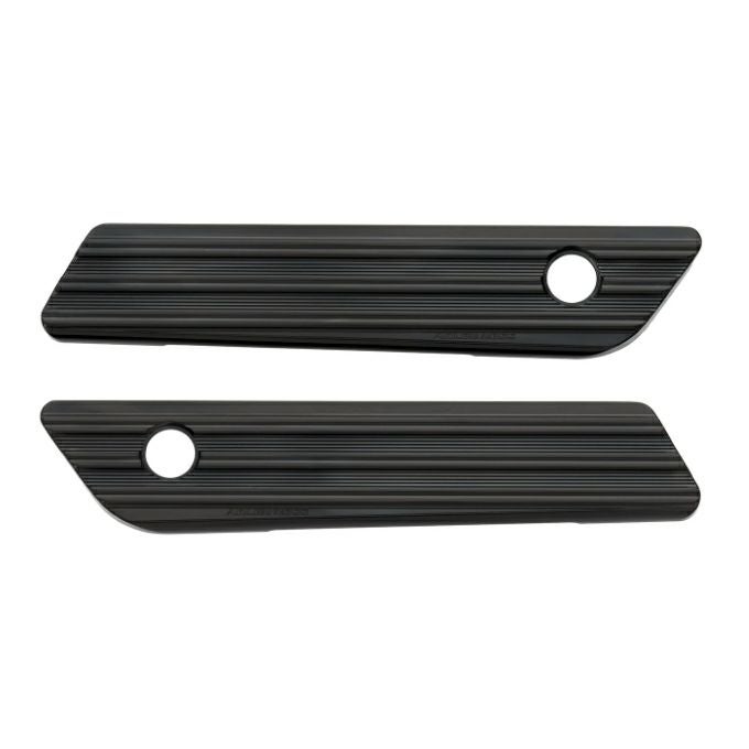 Arlen Ness 10ゲージ サドルバッグラッチカバー オールブラック-02