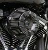 Arlen Ness 10ゲージ・INVERTEDエアクリーナー オールブラック-04