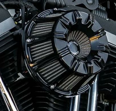 アレンネスエアクリーナー10ゲージ アレンネス 10ゲージ インバーテッド エアクリーナー ブラック Arlen