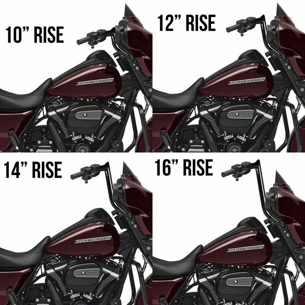 Factory47 ASSAULT ハンドルバー FLHX/FLHT グロスブラック 12インチ-06