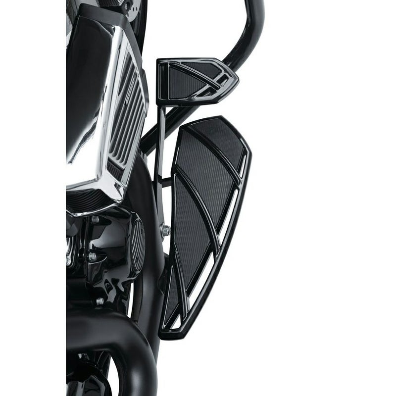 Kuryakyn エクステンドブレーキペダル/ファントムパッド グロスブラック-01