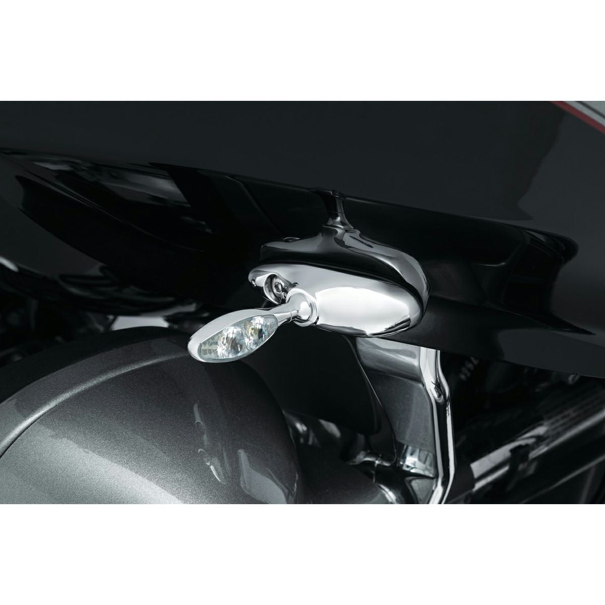 Kuryakyn By Kellermann ロードグライド フロントターンシグナルマウント クローム-02