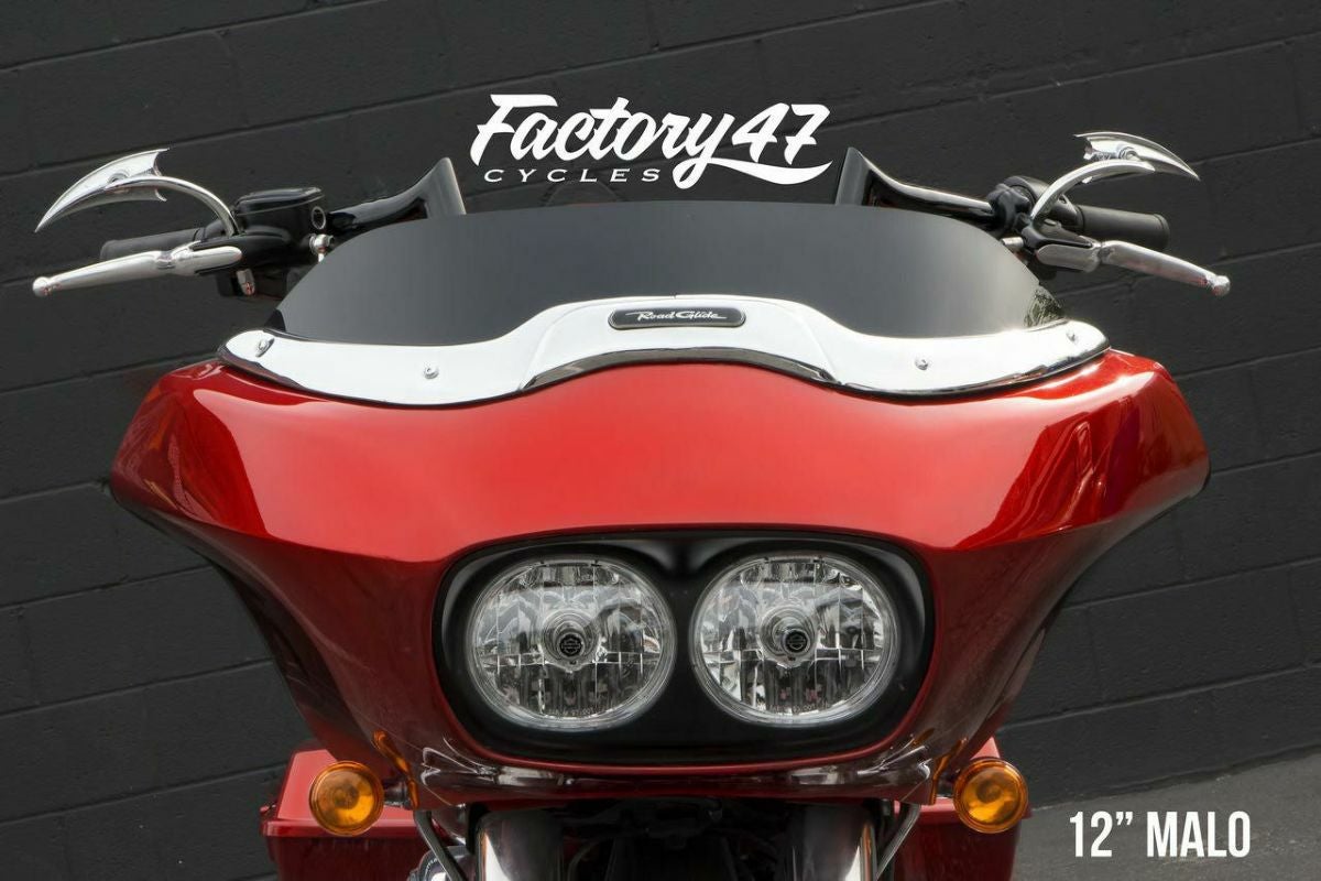 Factory47 MALO ハンドルバー グロスブラック 12インチ-05