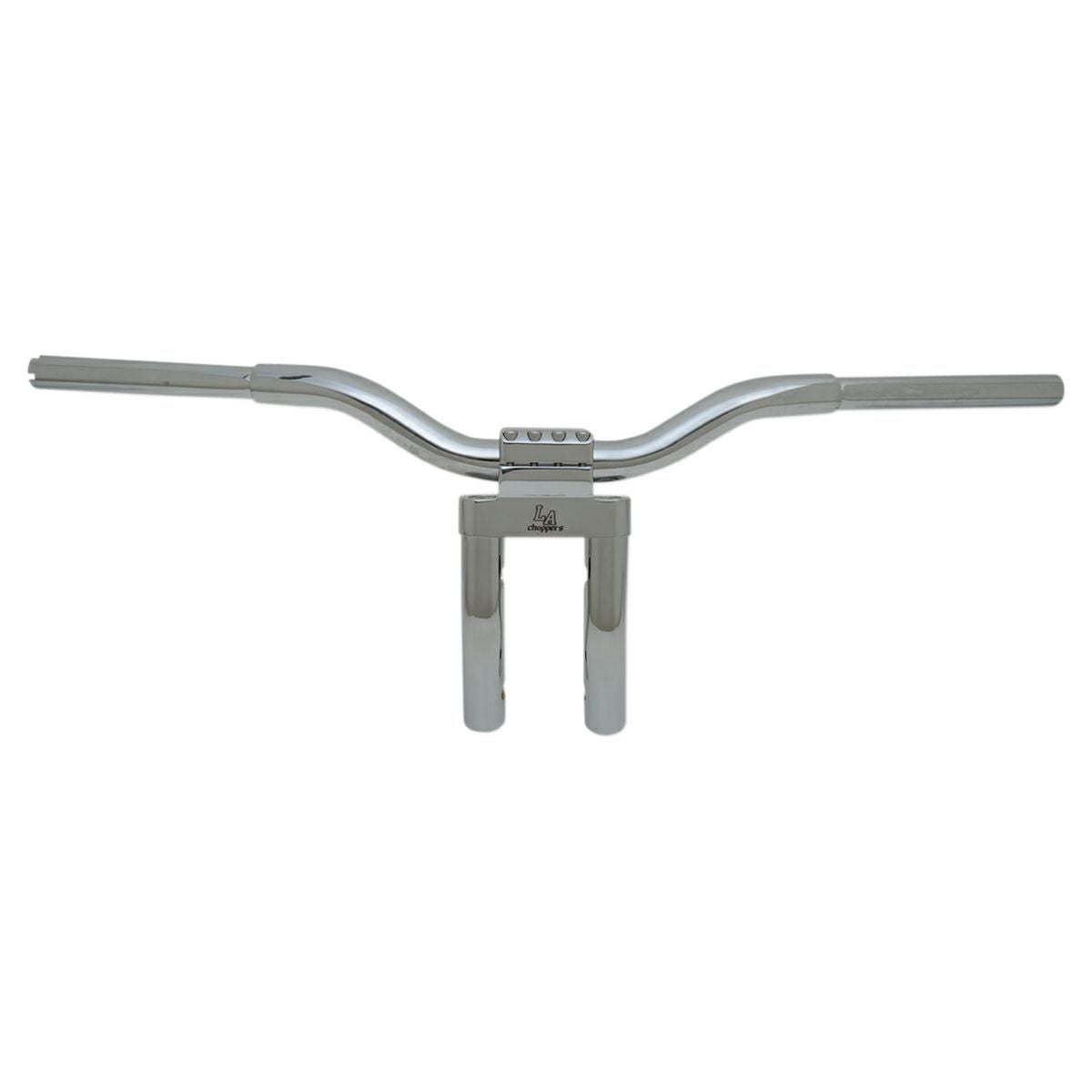LA Choppers ケージファイター Tハンドルバー/プルバックライザー クローム　9インチ-02