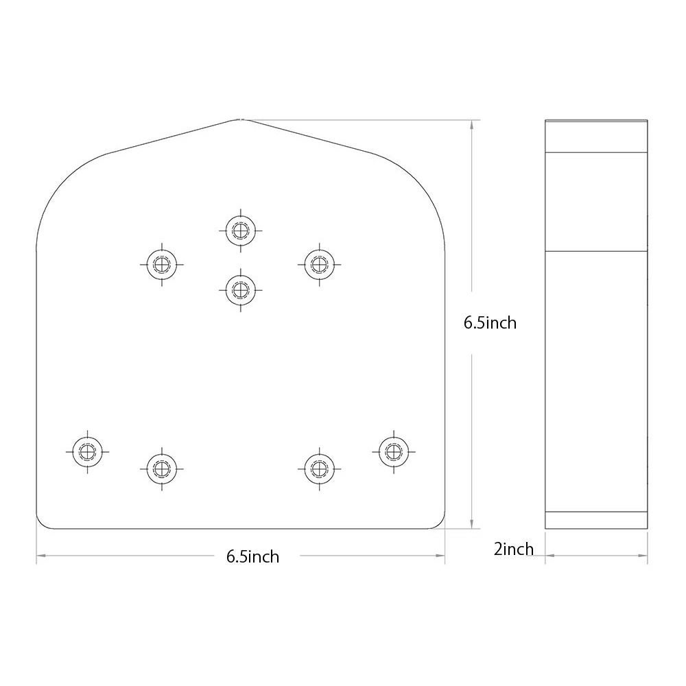 Saddlemen グレイヴストーン・ユニバーサルショートシーシーバーパッド　ブラック-02