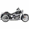 BASSANI True Duals フィッシュテールマフラー 30インチ-01