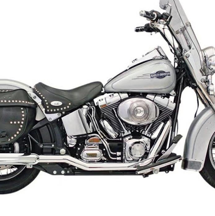 BASSANI スリップオンマフラー（両出し用）スラッシュカット |ハーレー