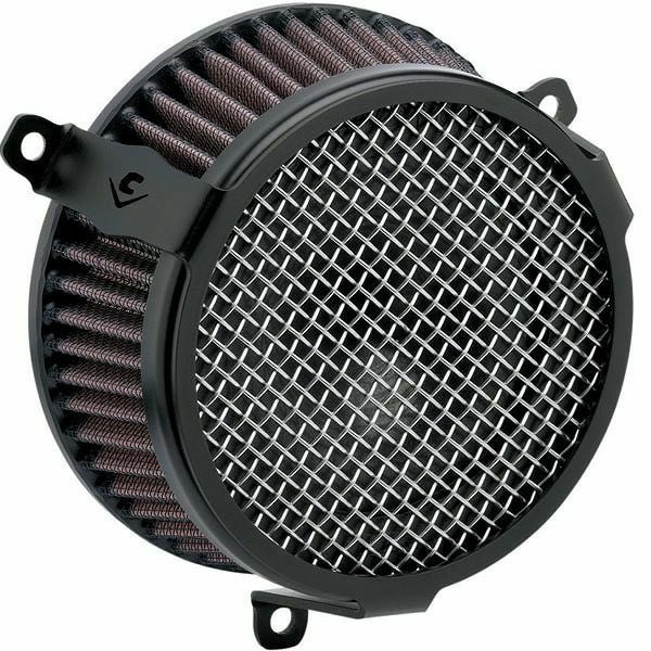 COBRA　エアクリーナーキット　プレーン ブラック　スポーツスター用-02