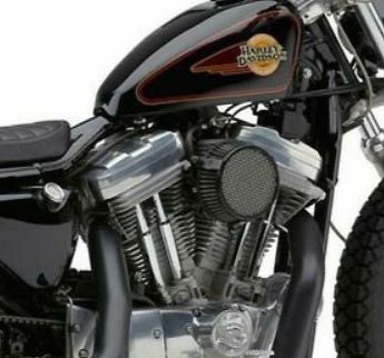 COBRA　エアクリーナーキット　プレーン ブラック　スポーツスター用-03