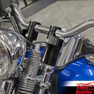 Free Spirits スプリンガー用ユニバーサル・ラバーマウントライザー ブラック-01