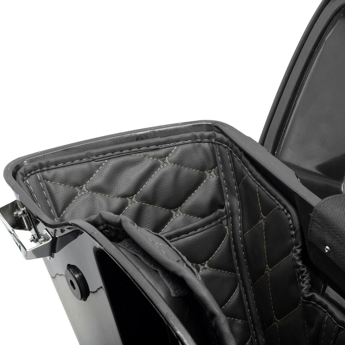 HOG WORKZ ストレッチサドルバッグ用ライナー ブラック/ブラックステッチ-03