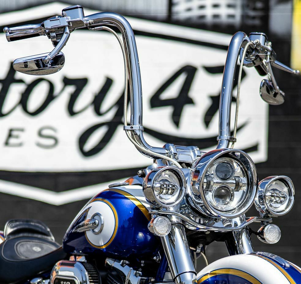 Factory47 VICLA ハンドルバー クローム 16インチ |ハーレーパーツ専門