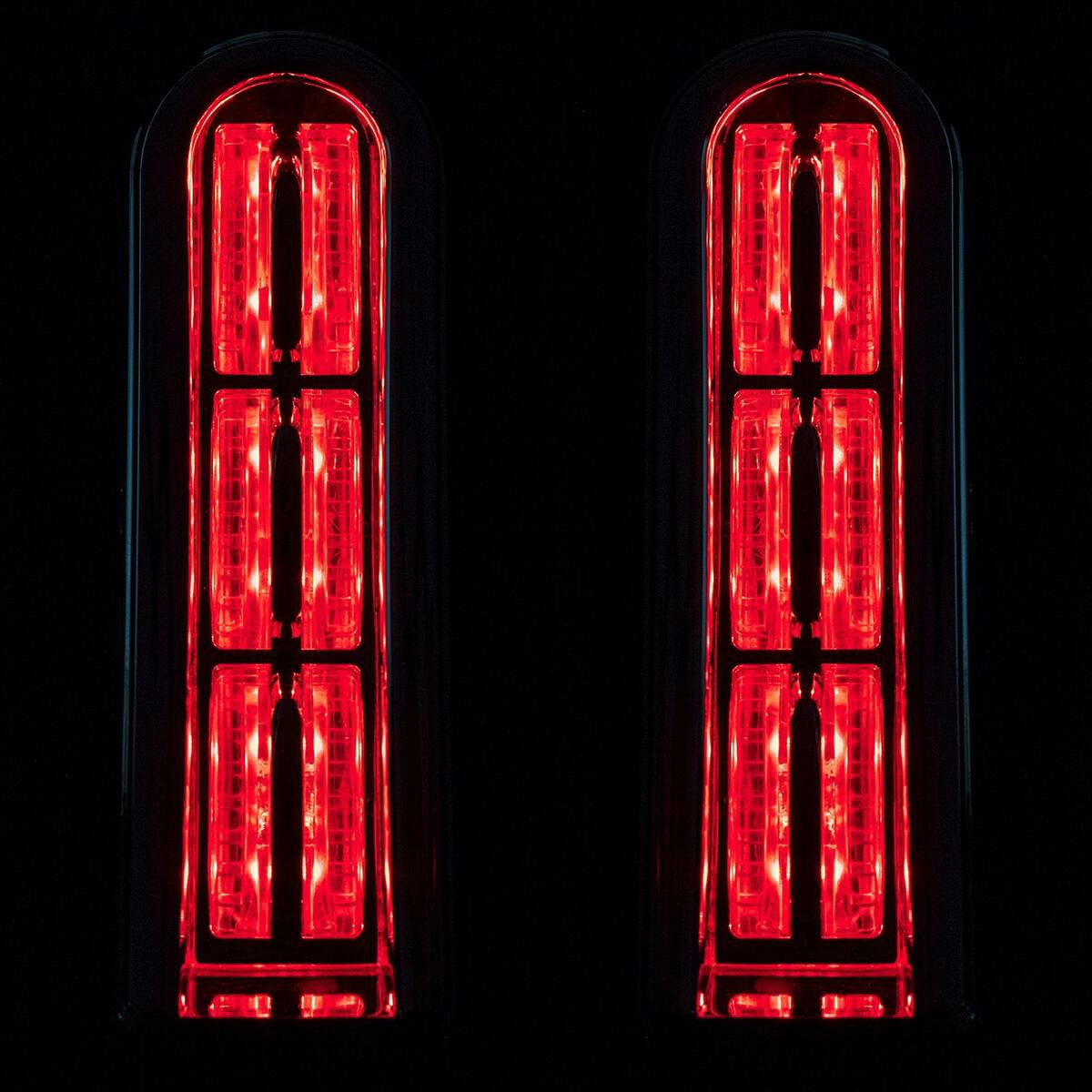 HOG WORKZ サドルバッグサポート用LEDフィラーインサート クローム-03