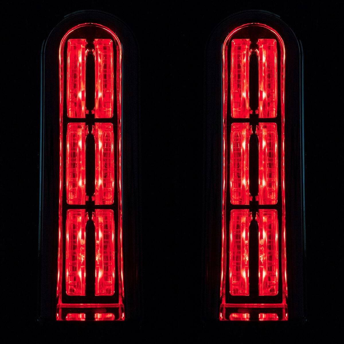 HOG WORKZ サドルバッグサポート用LEDフィラーインサート ブラック-02