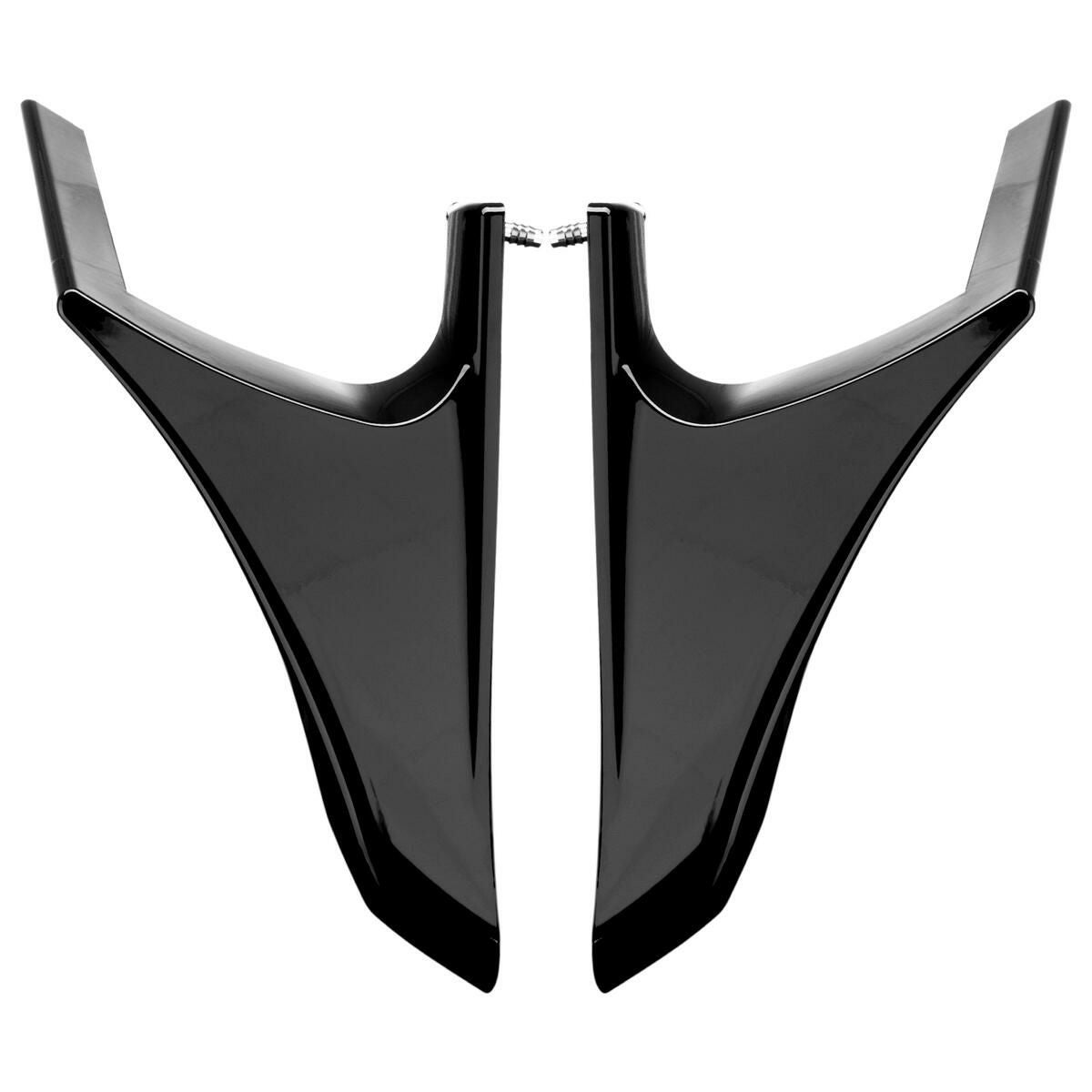 HOG WORKZ CVOスタイル・ストレッチサイドカバー ビビッドブラック-04