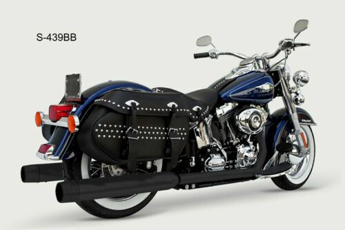 サムソン TRUE DUALS フルエキゾースト 4インチマフラーセット ブラック-02