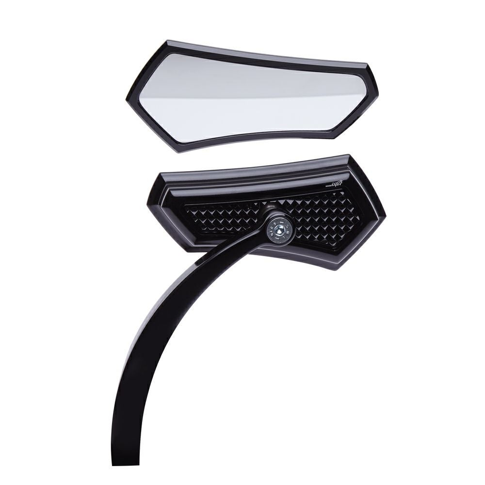 ビティズデザイン ダイアモンドミラー ブラック/ブラック 左-02